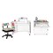 Kangaroo Sewing Furniture Studio Set: MOD XL with MOD Embroidery Arm Cabinet and Hydraulic Chair Bundle